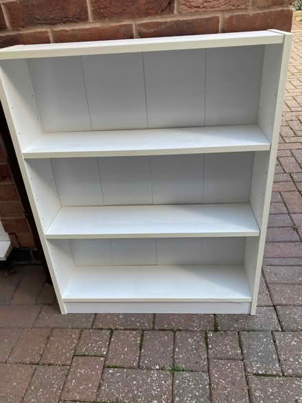 Photo of free Small white bookshelf (Mickleover DE3) #1