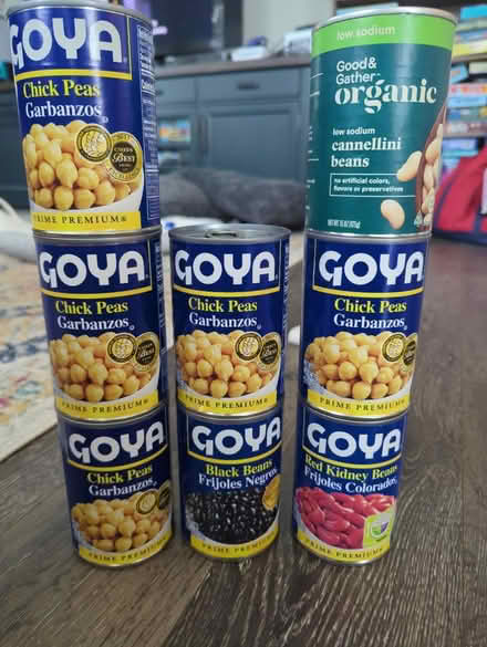 Photo of free 8 cans various beans - expired (North Laurel) #1