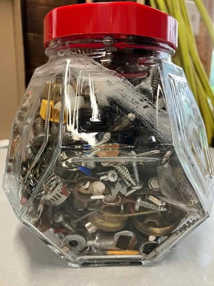 Photo of free Hardware - big jar miscellaneous (Old Town Bowie) #1