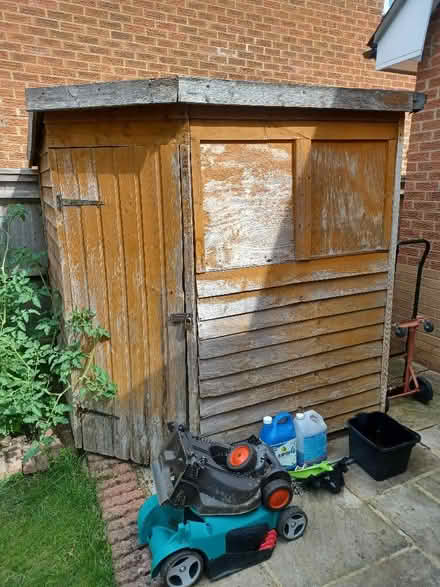Photo of free 6 x 5 wooden shed (Woodley RG5) #1