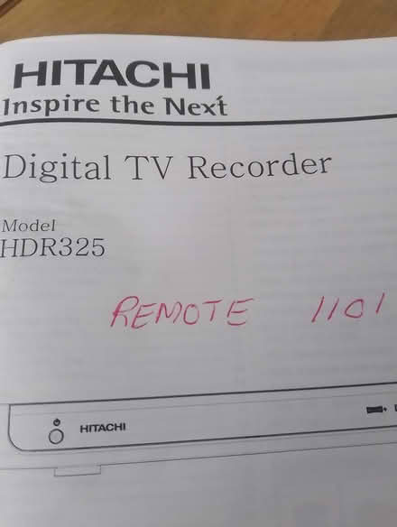 Photo of free 2 Hitachi remotes (crownwood RG12) #1