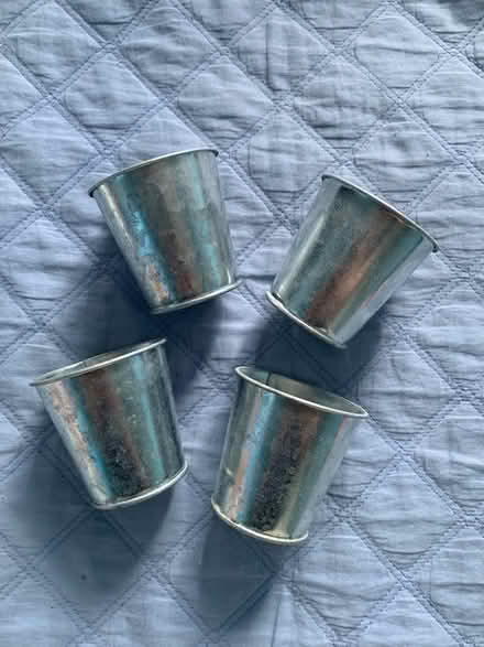 Photo of free Small metal flower pots (Fleetwood FY7) #2