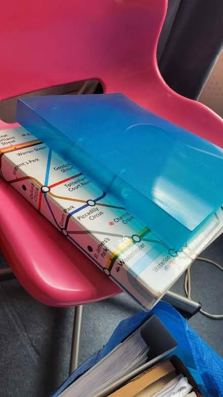 Photo of free 2 A4 ring binders (Palmer Park RG6) #1