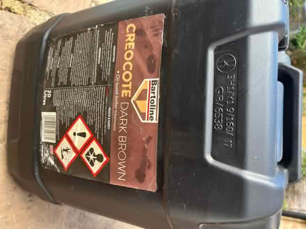 Photo of free Dark brown creosote (Thatcham RG18) #2