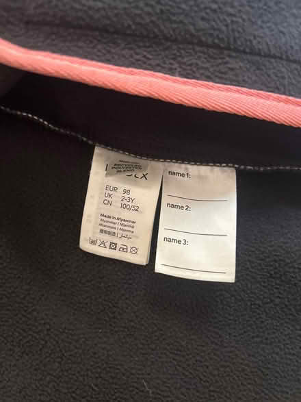 Photo of free Black coat aged 2-3 (zip broken) (Withington M20) #2