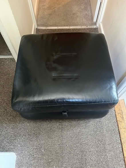 Photo of free Single sofa with pouffe. (Barnstaple EX32) #4