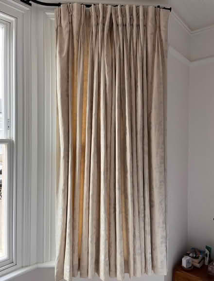 Photo of free Pair of curtains for a bay/wide window (South Croydon CR2) #3