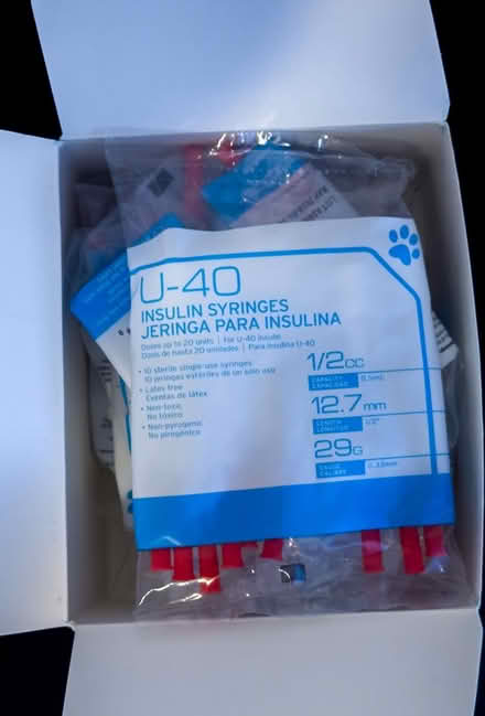 Photo of free Vet Insulin Syringes (ridgewood) #2