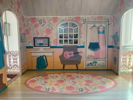 Photo of free large Barbie style doll house (Smallfield Surrey) #3