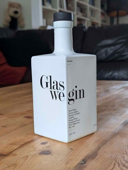 Photo of free Fancy Gin Bottle (sadly empty!) (Mold CH7) #1