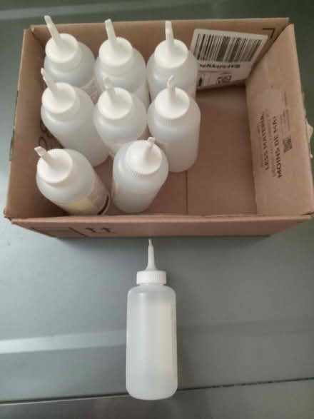 Photo of free Plastic bottles w/ tearoff cap 72ml (Etobicoke (Kipling /Eglinton)) #1