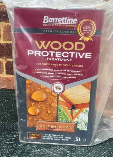 Photo of free Wood preserver (Dyke Road area BN1) #1