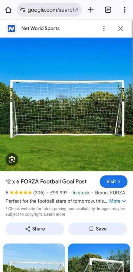 Photo of Football net (Bramley LS13) #1