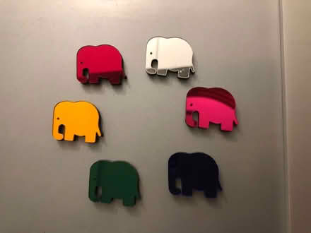 Photo of free Set of 6 elephant magnets (Honor Oak/ Forest Hill SE23) #1