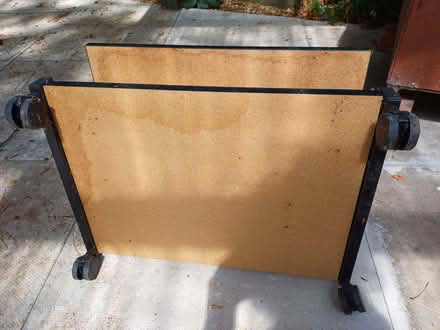 Photo of free Old TV and VCR stand on castors. (Willaston CH64) #2