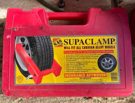 Photo of free Caravan wheel clamp (Pulborough) #1