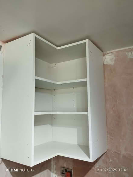 Photo of free Kitchen wall corner unit (Hawk Green SK6) #1