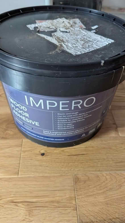 Photo of free Wood Floor Adhesive (unused) (Archway / Tufnell Park (N19)) #1