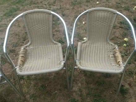 Photo of free Set of 4 cafe chairs (TW2) #2