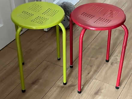 Photo of free Metal stools (Popley RG24) #1