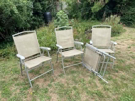 Photo of free Folding garden chairs (Barming Heath ME16) #1