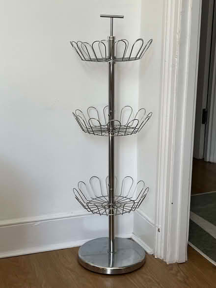 Photo of free Vertical Metal Shoe Rack (Greenwich SE10) #1