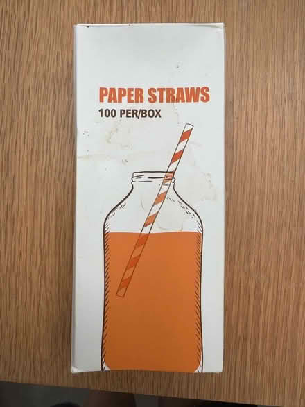 Photo of free Paper straws (Pooley Green TW20) #1