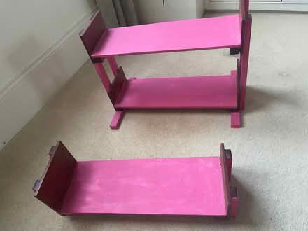 Photo of free Doll’s bed & bedding (Strawberry Hill TW1) #3