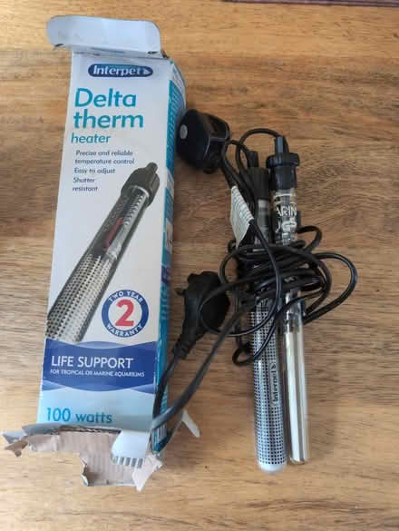 Photo of free 2 x 100w aquarium heaters (Ockley) #1
