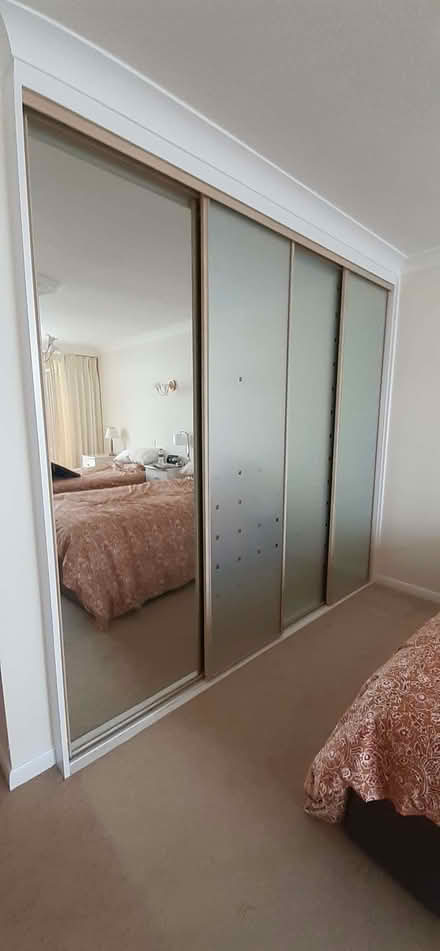 Photo of free Two Sliding Wardrobe sets: panels; rails; frames: (Prince of Wales Steps TQ1) #2