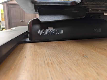 Photo of free Sit stand desk converter riser (HA51NW) #2