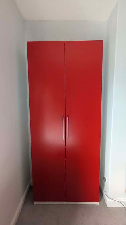 Photo of free Red Ikea pax wardrobe (Bramley LS13) #1