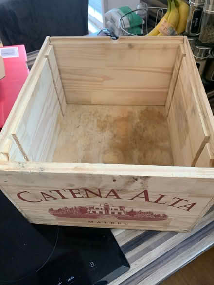 Photo of free Wooden crate box (Broadgate PR1) #2