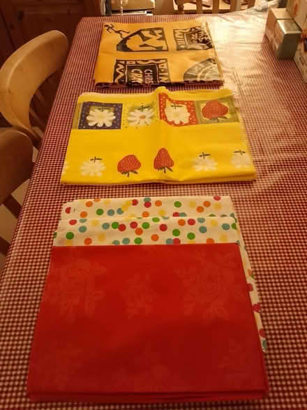 Photo of PVC table cloths (wipable) (x2) (Horsham, RH13) #1