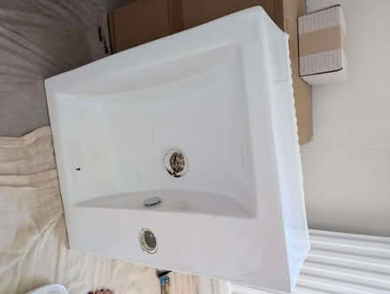 Photo of free Square countertop basin (white) (Headington OX3) #1