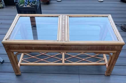 Photo of free Bamboo coffee table (Claughton) #1