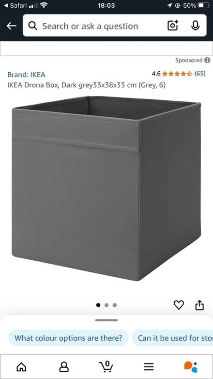 Photo of Ikea (or similar) Storage Boxes (Norton, Letchworth SG6) #1