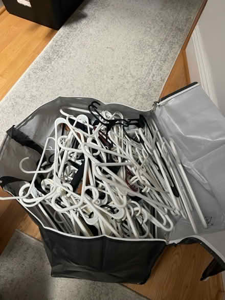 Photo of free 100+ Plastic Coat Hangers (Dupont/Logan) #1