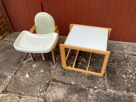 Photo of free High chair/child’s table and chsir (Westcott RH4) #4