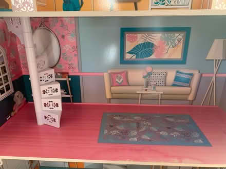Photo of free large Barbie style doll house (Smallfield Surrey) #4