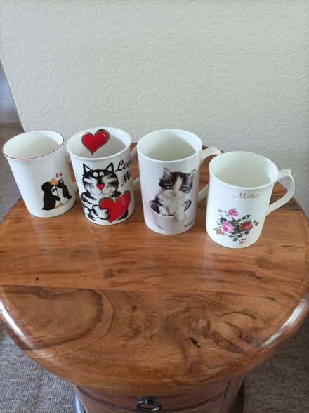 Photo of free 4 Mugs in Good Condition (West Peckham ME18) #1