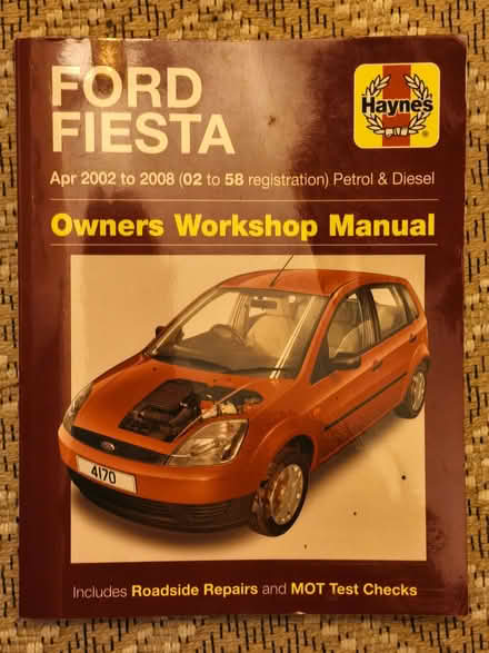 Photo of free Ford Fiesta Haynes manual (IP4) #1