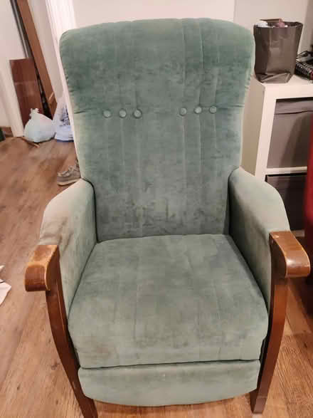 Photo of free Antique Reclining Chair (Ranelagh) #2
