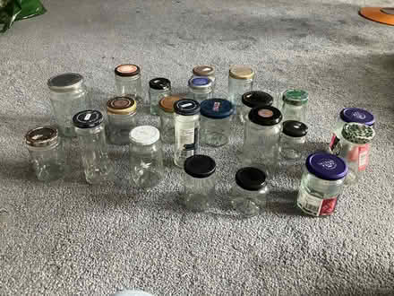 Photo of free 23 empty jam jars (Shoebury) #1