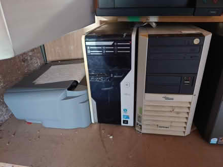 Photo of free Old computer towers and accessories (Coleham SY2) #2