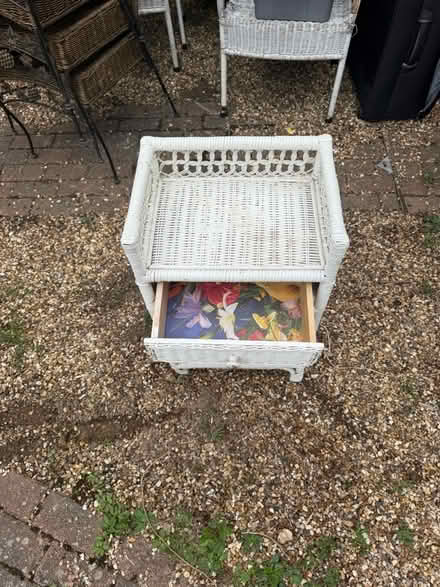 Photo of free Rattan bedside cabinet (Harpenden AL5) #3