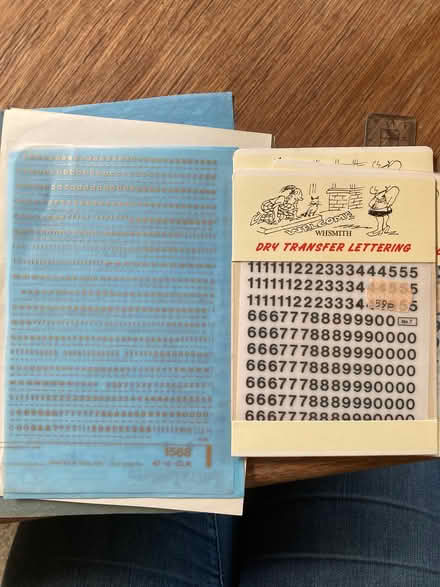 Photo of free Letraset &dry transfer lettering pages (Blackford EH9) #1