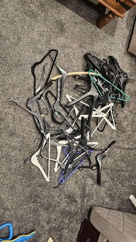 Photo of free Assortment of clothes hangers (Spixworth NR10) #1