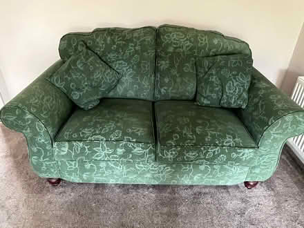 Photo of free 2 seater sofa (Harden, BD16) #1