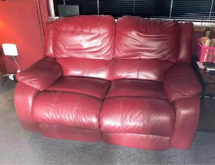 Photo of free Leather electric recliner sofa (Exeter EX4) #1